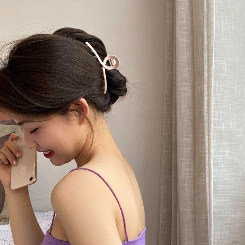 Kẹp Tóc Hình Chữ Thập Phong Cách Retro Kiểu Hàn Quốc