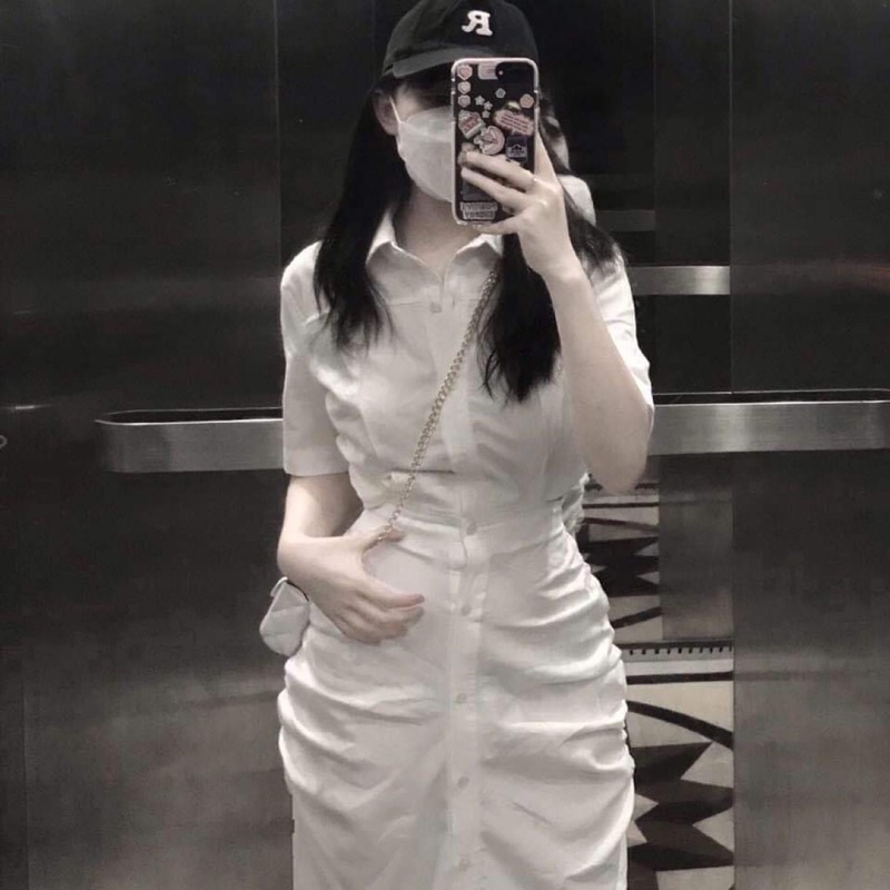 VÁY CỘC TAY CUT-OUT TQXK