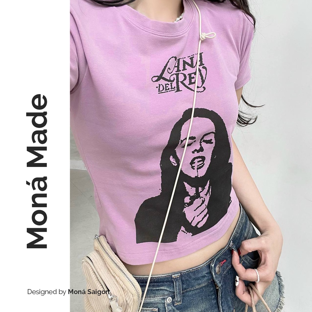 Áo thun baby tee ôm MONÁ - JOLIE