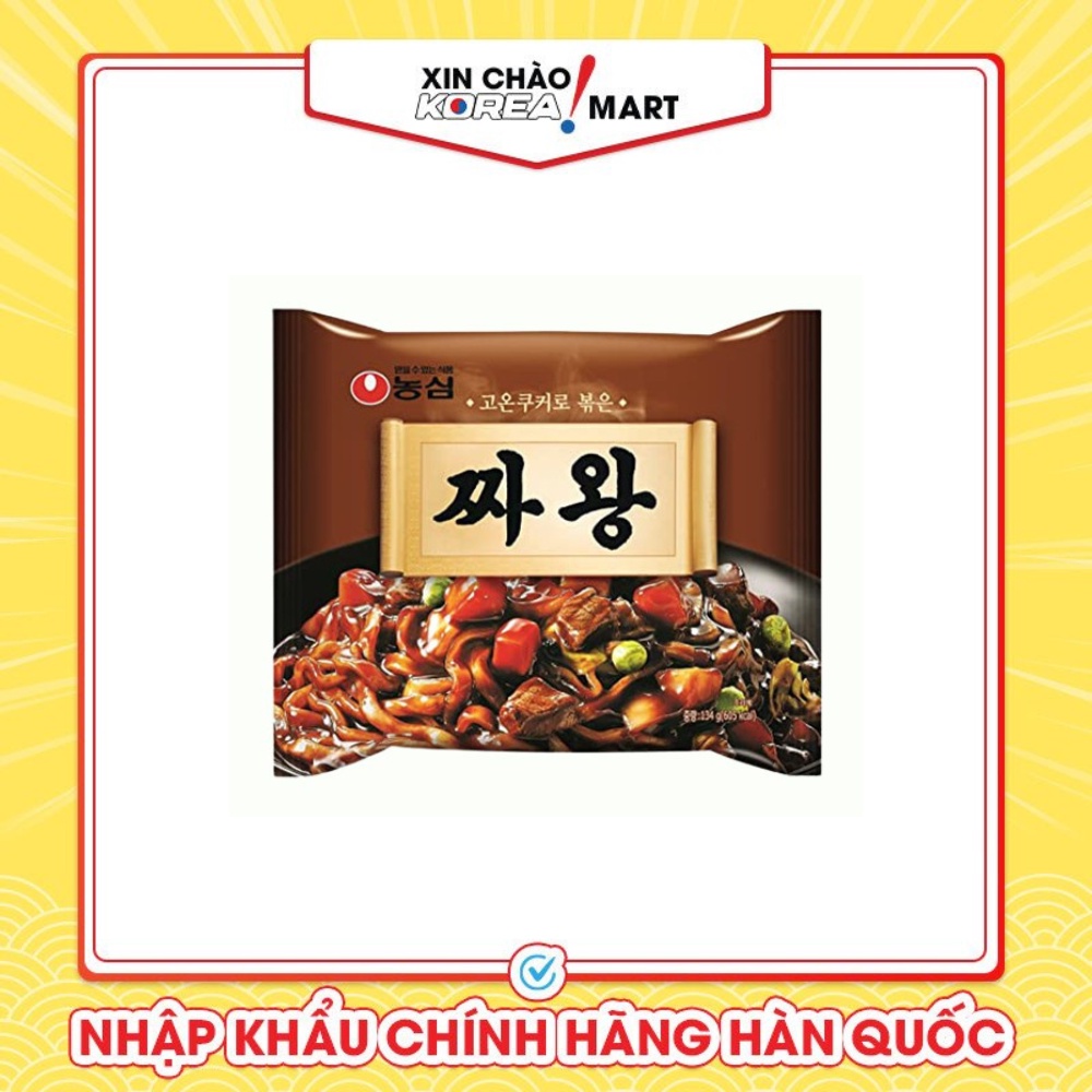 Mì tương đen Hàn Quốc 134g Xin Chào Korea Mart