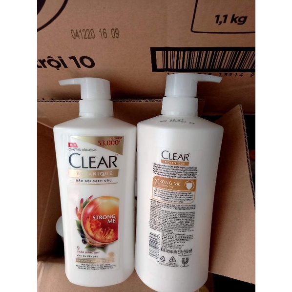 Gội Clear 880g, bạc hà, thảo dược, men, blossom, táo date 2026