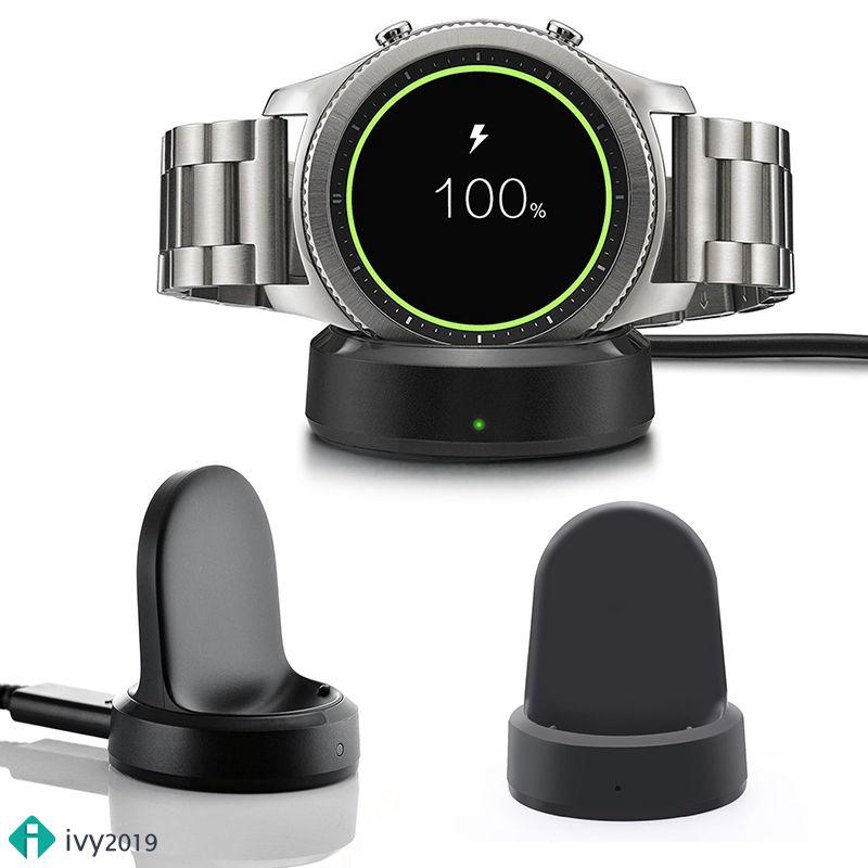♞ivy✨ Dock Smartwatch Charging Dock Wireless Charge Watch For Samsung Gear S3