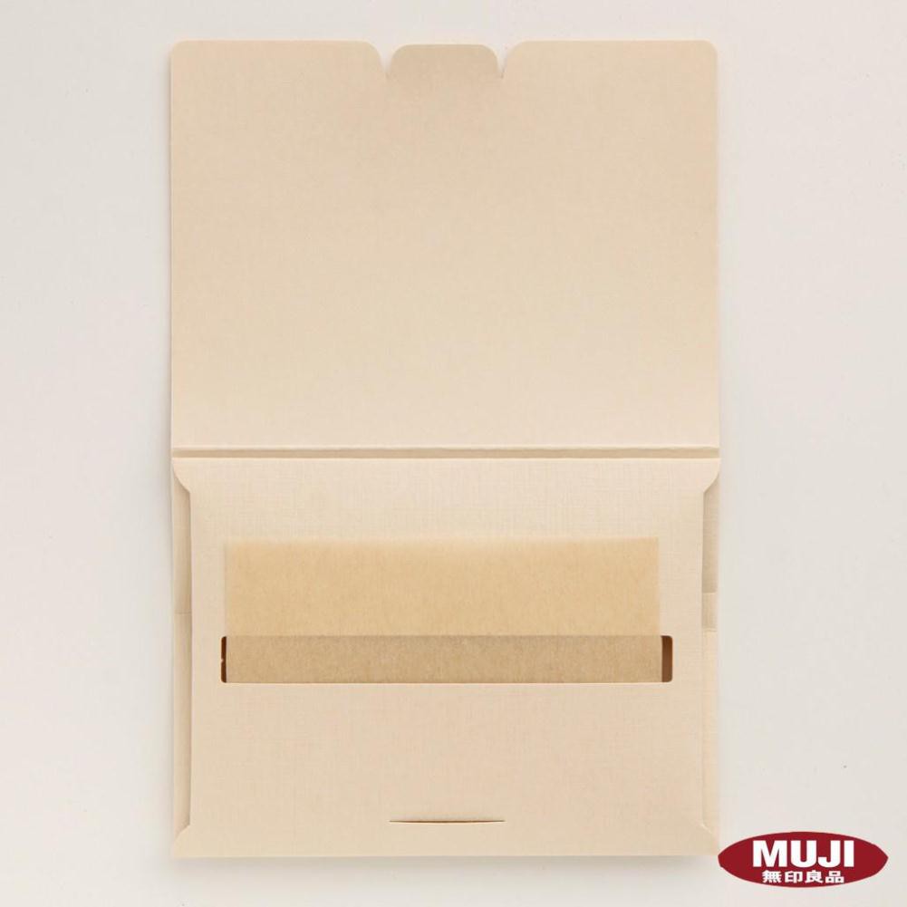 GIẤY THẤM DẦU L.I.N.E.N 100PCS,75x99MM  - MUJI JAPAN