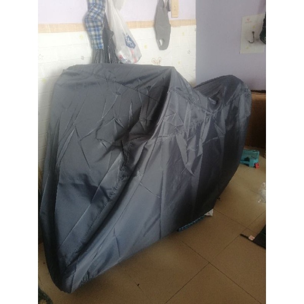 Áo trùm xe máy tay ga vải dù loại lớn chống mưa