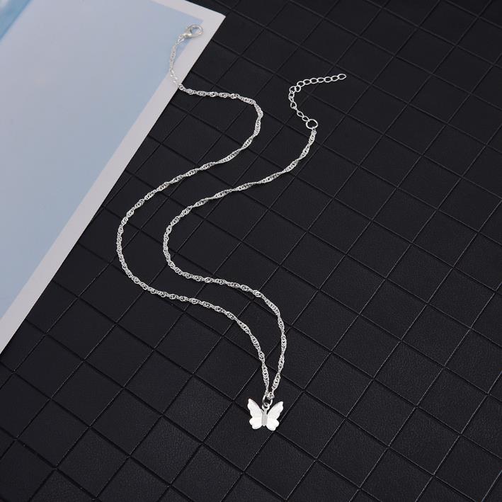 Vòng Cổ Choker Hình Bướm Dễ Thương Cho Nữ