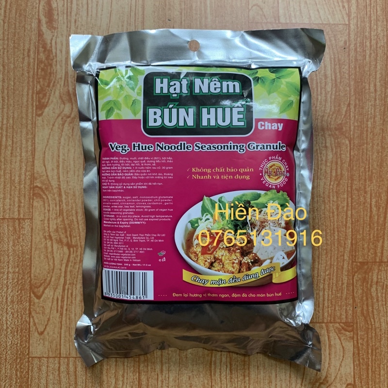 Hạt Nêm Bún Huế Chay 500 gr