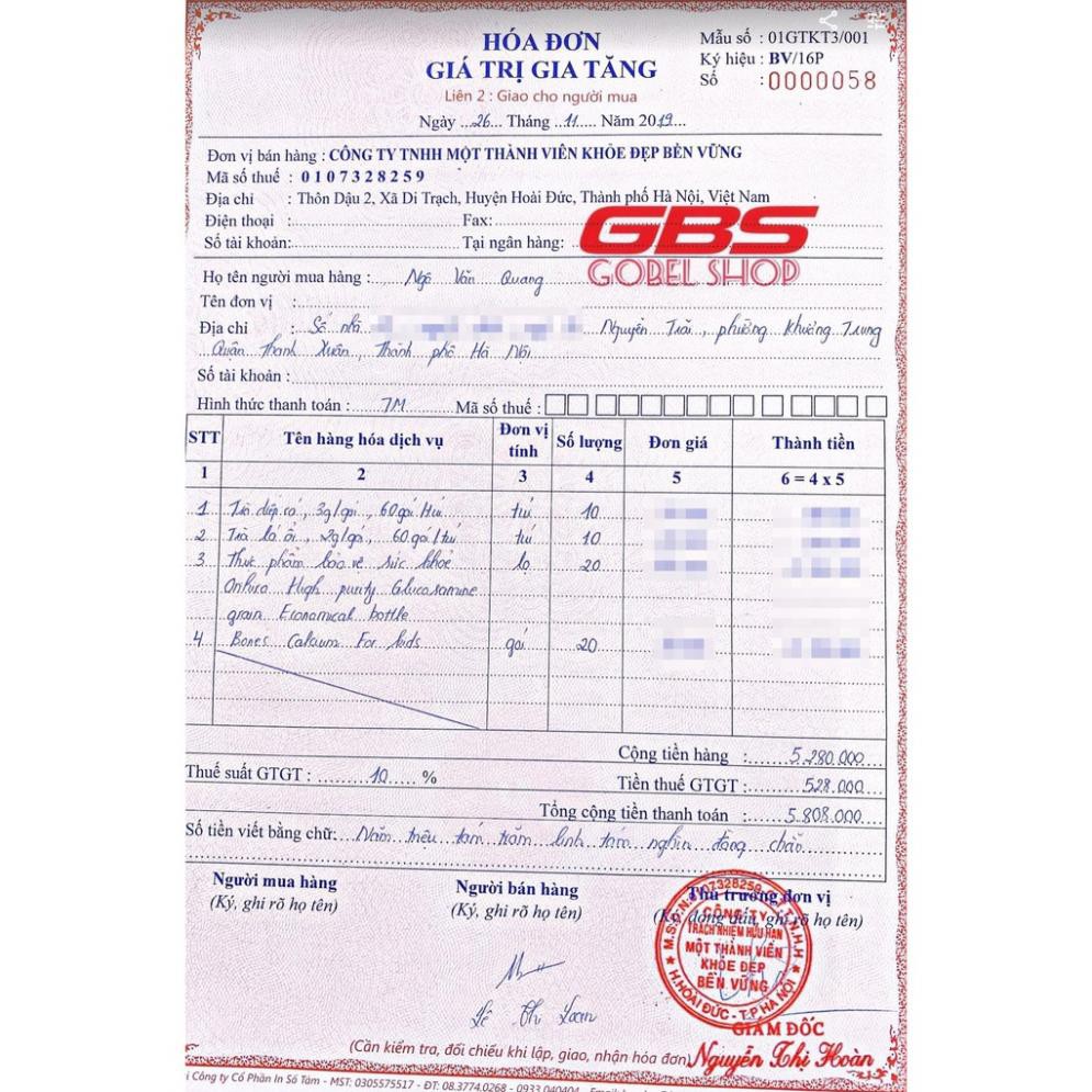 Viên uống Glucosamine Orihiro 1500mg Nhật Bản 950V