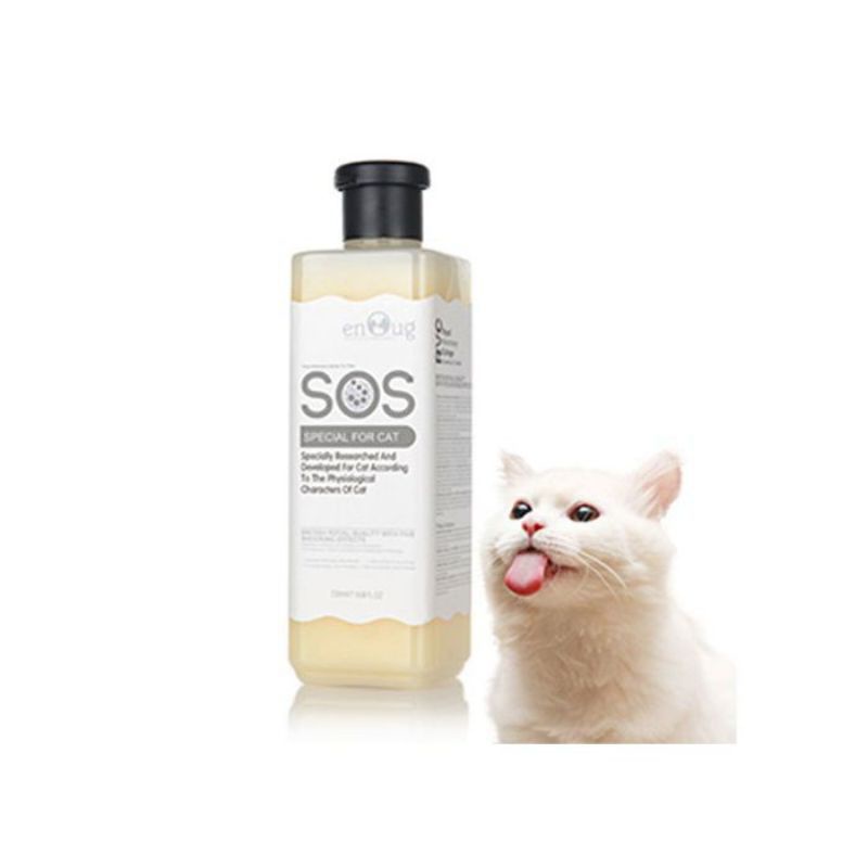 Sữa Tắm SOS chó mèo: Sữa tắm SOS màu xanh lá, hồng, nâu đỏ, đen 530ml