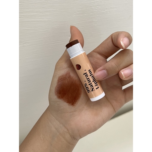 Son dưỡng hạt dẻ màu mới ( natural lipbam )