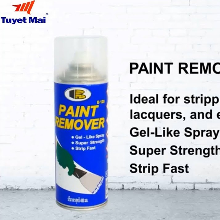 Chai xịt tẩy sơn Bosny Remover B128 Spray