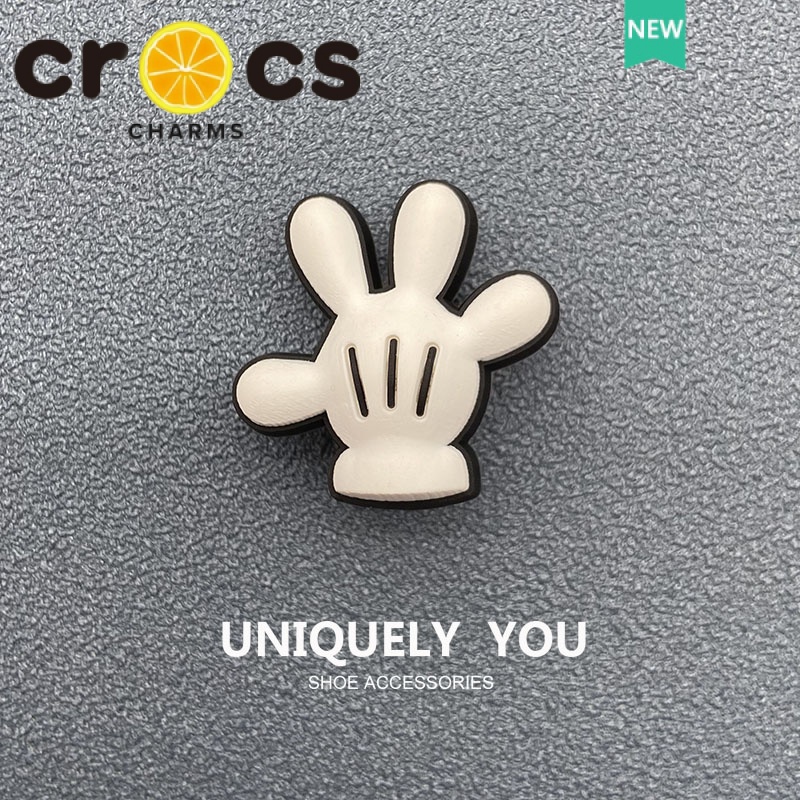 Crocs Nút Bấm Hình Chuột Micke jibbitz Dễ Thương Cho crocs