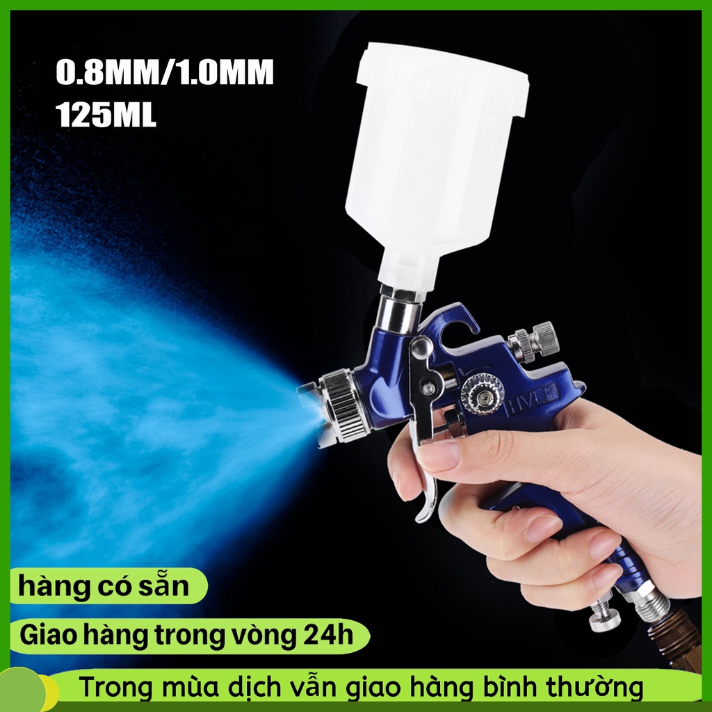 Súng Phun Sơn Xe Hơi Chuyên Dụng H-2000A 0.8 / 1.0mm 125ml