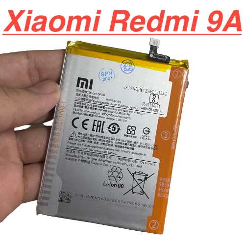 ✅ Pin Zin Chính Hãng Xiaomi Redmi 9A Mã BN56 Dung Lượng 5000mah Battery Linh Kiện Thay Thế
