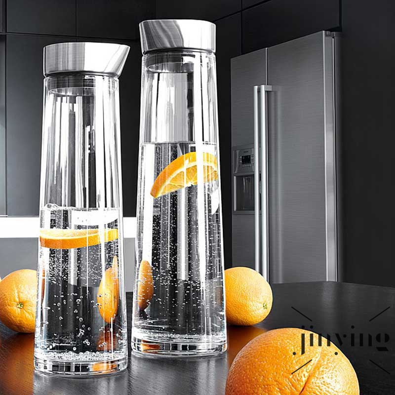 GETNOIVAS Bình thủy tinh 1000ml / 1500ML có nắp thủy tinh cao cấp