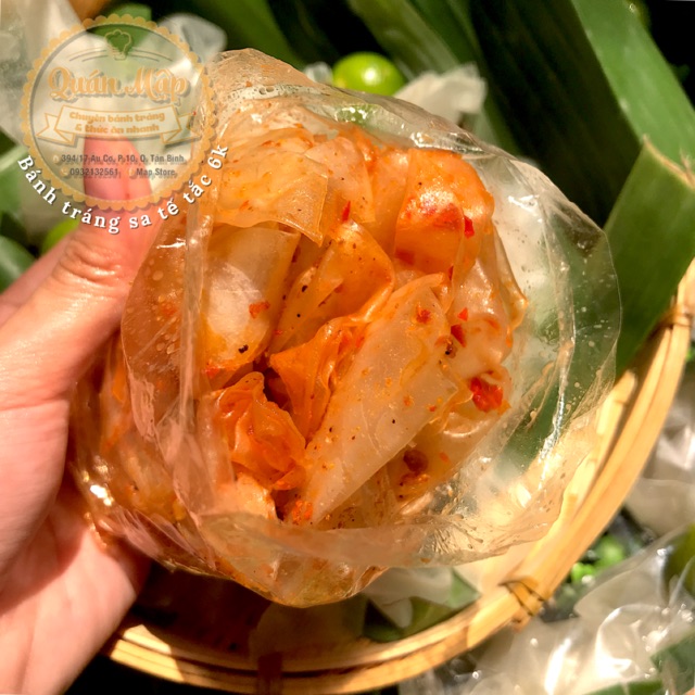 Bánh tráng PHƠI SƯƠNG SA TẾ MUỐI TẮC - BÁNH TRÁNG MẠNH HÙNG