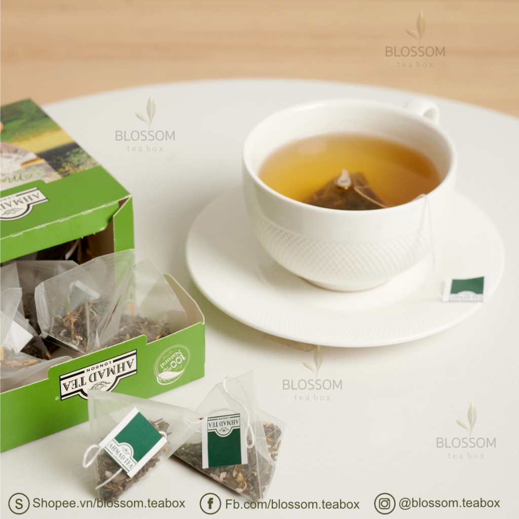 Trà xanh bưởi hồng, cam chanh Ahmad Tea - sảng khoái mùa hè