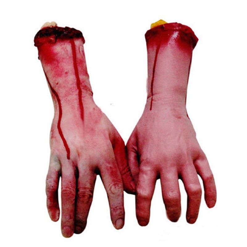 Cánh Tay Kinh Dị Giả Kích Thước 22-23Cm Trang Trí Halloween