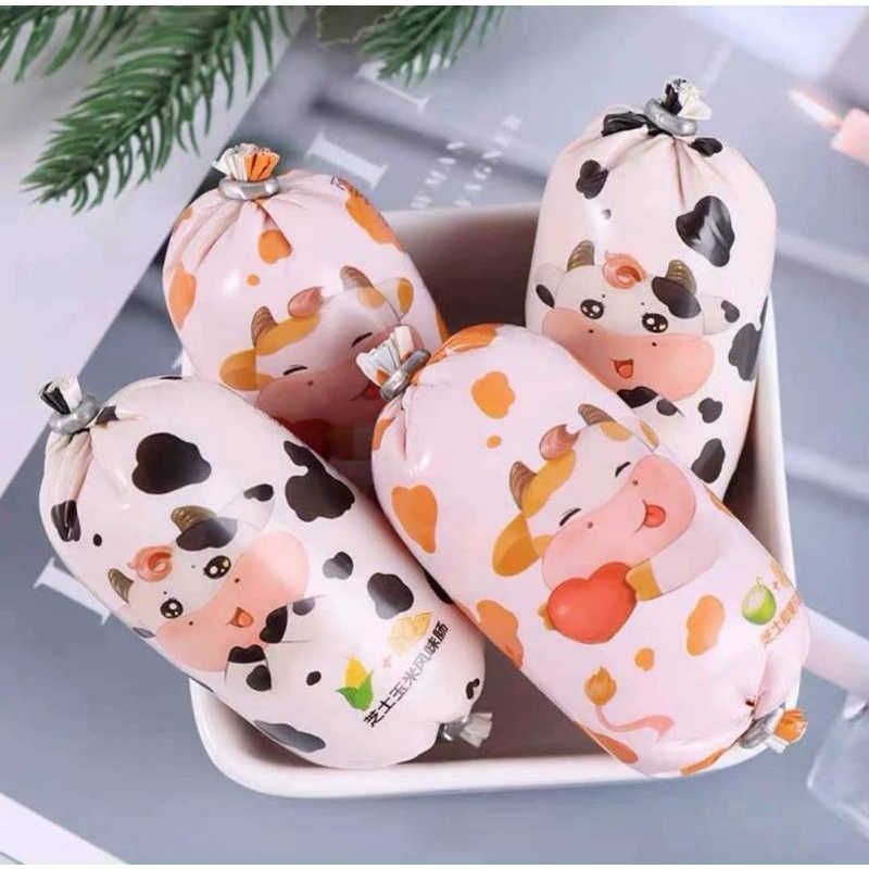 XÚC XÍCH CAY - XÚC XÍCH NGÔ ĂN LIỀN ❤FREESHIP❤ XÚC XÍCH CAY  - NGÔ TẨM VỊ - Lùn Con Food