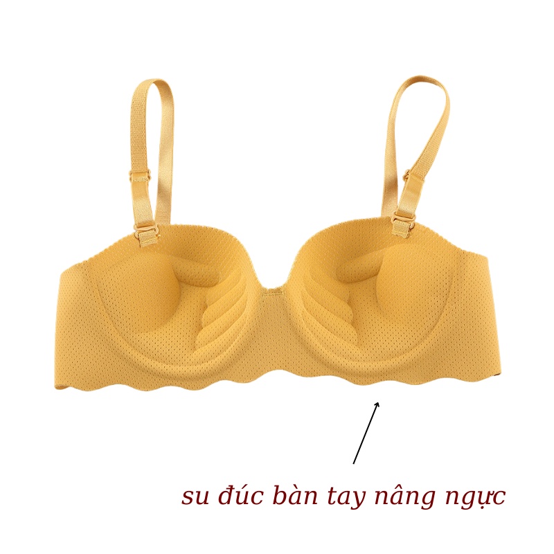 Áo Ngực Đúc Su, Áo Lót Su Bàn Tay Nâng Ngực Thoáng Khí Thoải Mái Siêu Quyến Rũ OTIS - 996