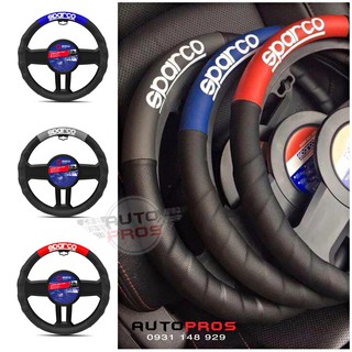 Bọc vô lăng Sparco SPC1111RS (Đen đỏ)