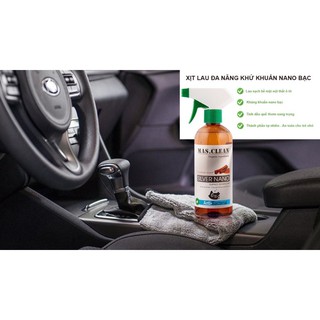 XỊT KHỬ KHUẨN CÁC BỀ MẶT NANO BẠC VÀ XẾ YÊU 635ml