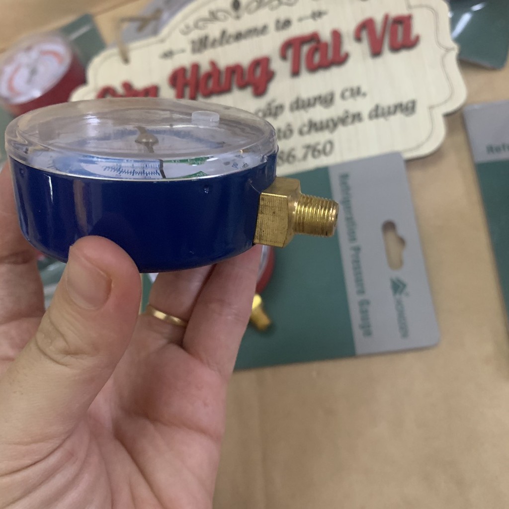 Đồng hồ nạp ga đôi HONGSEN hàng CHUẨN XỊN