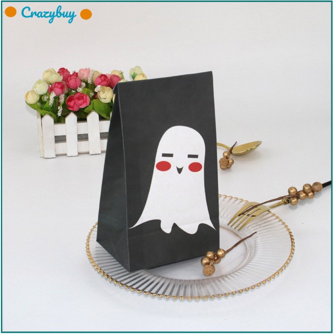 (Shop Crazy) Túi Giấy Đựng Bánh Kẹo Họa Tiết Halloween