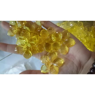 Nguyên liệu làm hoa mai - đào pha lê