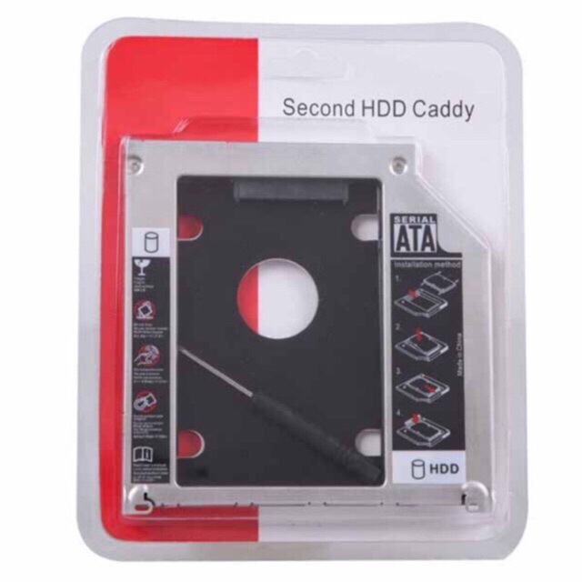 [ Gía Rẻ ] Khay Gắn Ổ Cứng SSD Dày 12.7mm - Loại Dày