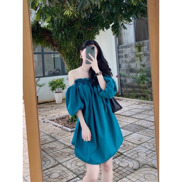 Áo Trễ Vai Tay Bí Phủ Quần (Xả Kho Kèm Ảnh Thật 100%)an | BigBuy360 - bigbuy360.vn