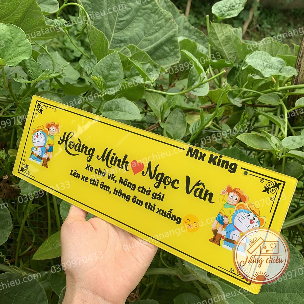 Bảng mica trang trí cửa hàng_ Bảng hiệu treo nhà hàng , quán cà phê_ Bảng treo xe