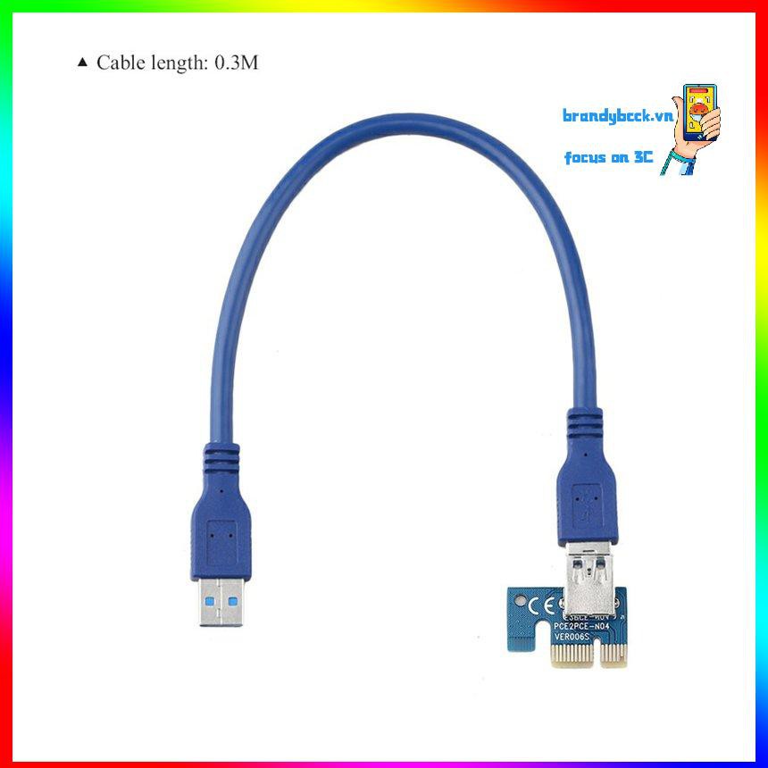 Card Đồ Họa Mở Rộng Pci-E1X Sang 16x 6pin Thẻ | BigBuy360 - bigbuy360.vn