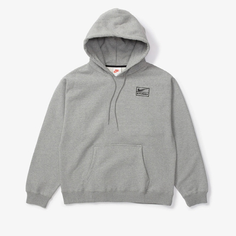 Áo Khoác Hoodie Chui Cổ Nam In Chữ X Stussy DJ9489-063