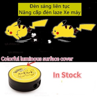 USB Recharge Pikachu Dinosaur Logo Car Door Lights Motorcycles/bicycles/Car Wireless Laser Projector Lights Cartoon
