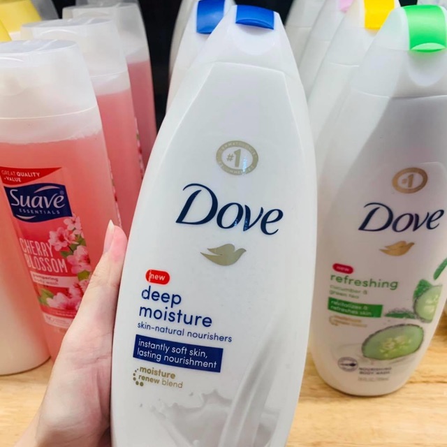 SỮA TẮM DOVE DEEP MÓITURE 709ML