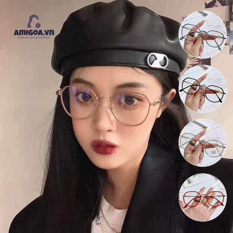 ✨✨Mắt Kính Gọng Kim Loại Chống Ánh Sáng Xanh Thời Trang Cho Nữ
