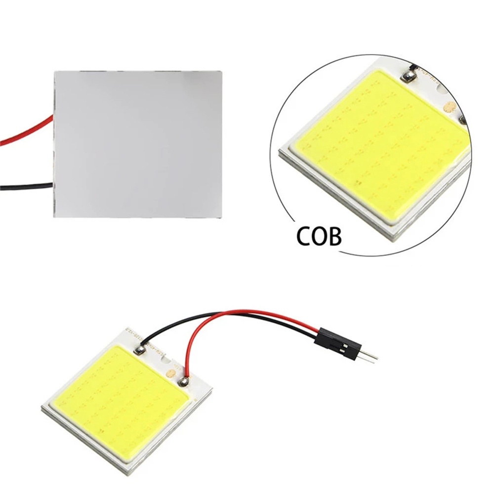 Đèn LED COB 24SMD 36SMD 48SMD ánh sáng trắng thay thế cho xe hơi