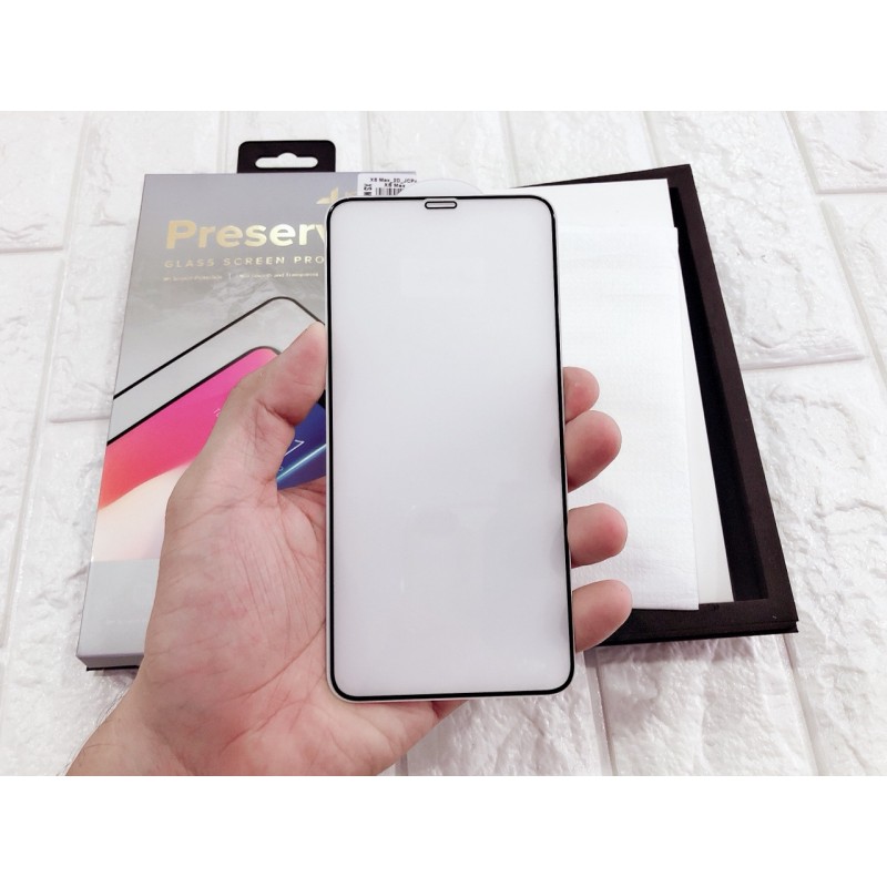 Miếng Dán Cường Lực JCPAL Preserver Super Hardness Glass Screen Protector iPhone X / XS