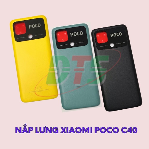 Vỏ lưng sau xiaomi poco c40 đủ màu ( Vỏ lưng thay thế cho xiaomi Poco C40 )