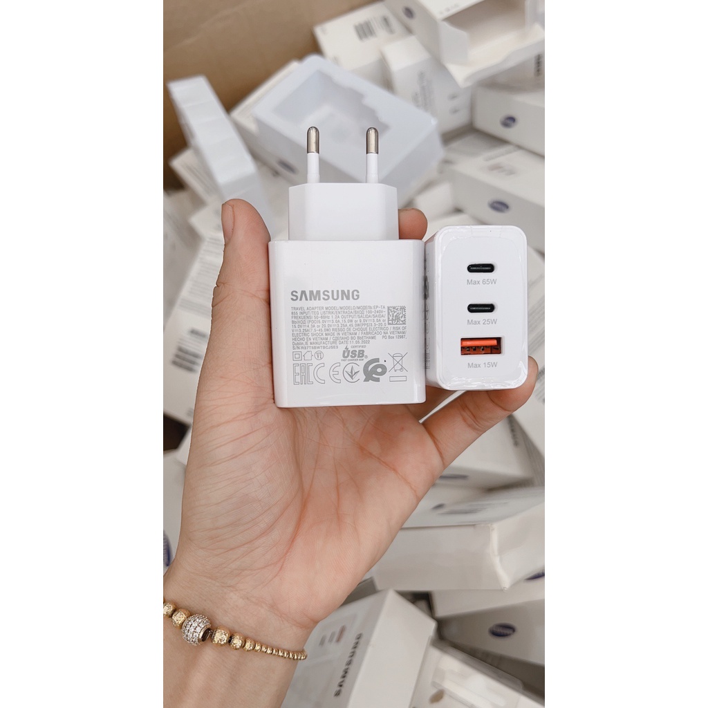 Củ sạc sam sung 65w zin sạc nhanh fullbox