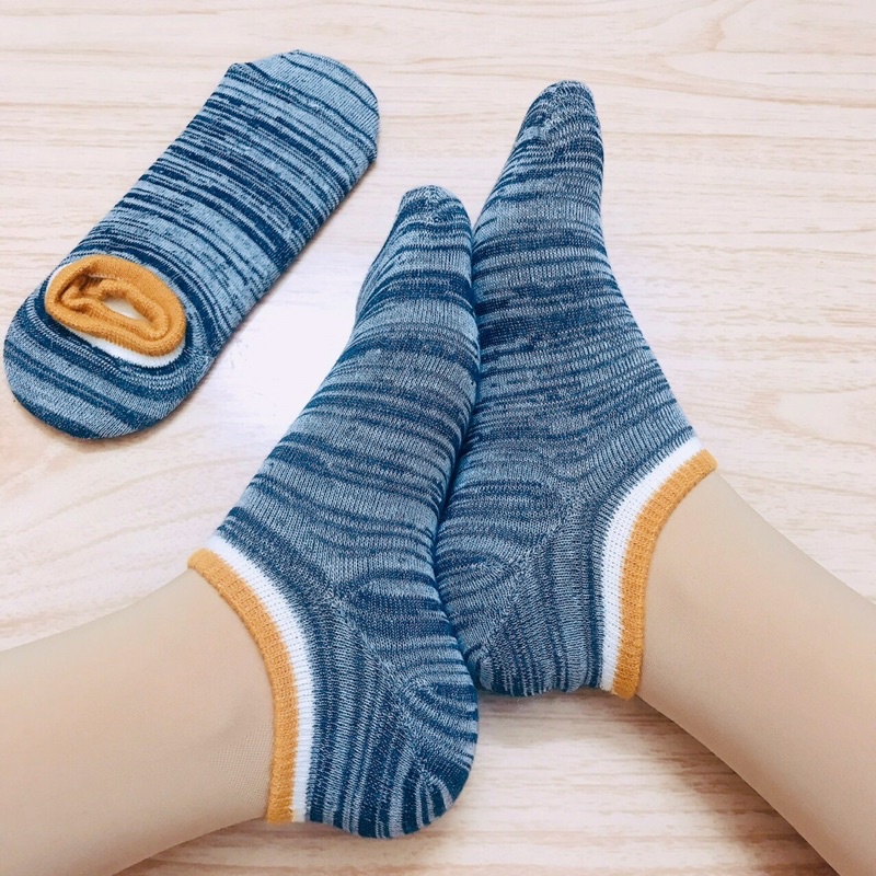 Tất Vớ Xuất Hàn Sét 5 Đôi Trơn Unisex Cổ Viền Thể Thao Mềm Mịn,thoáng Mát Kháng Khuẩn Chống Hôi Thối Chân
