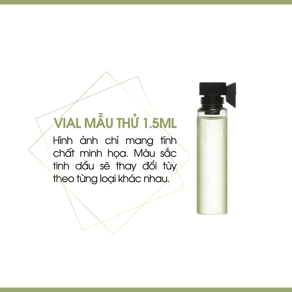 Tinh dầu nước hoa Jo Malone London các dòng vial mẫu thử 1.5ml Thơm phòng, khử mùi, tạo hương cho shop (Hàng nhập khẩu) | BigBuy360 - bigbuy360.vn