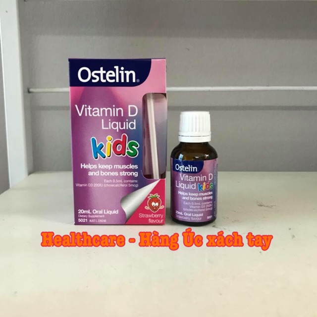 Vitamin D Liquid Kids Ostelin