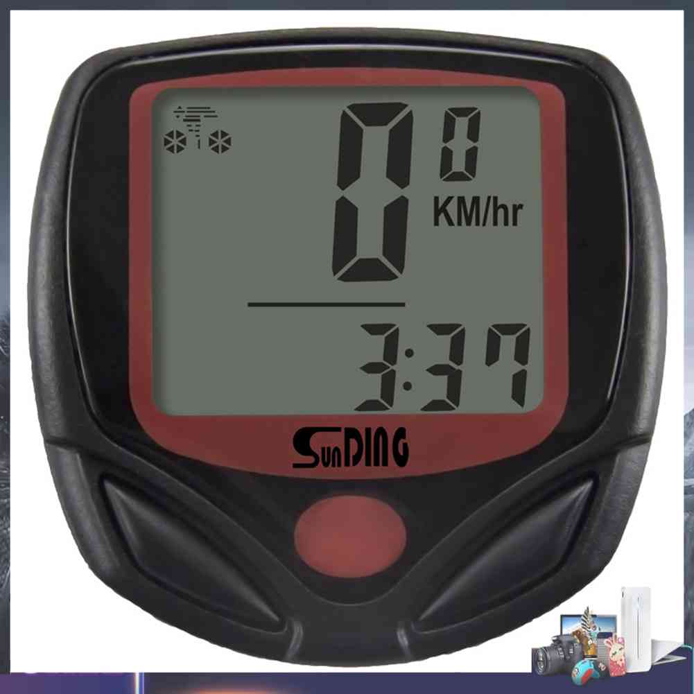 Đồng Hồ Đo Tốc Độ Xe Đạp SUNDING 548B Màn Hình LCD
