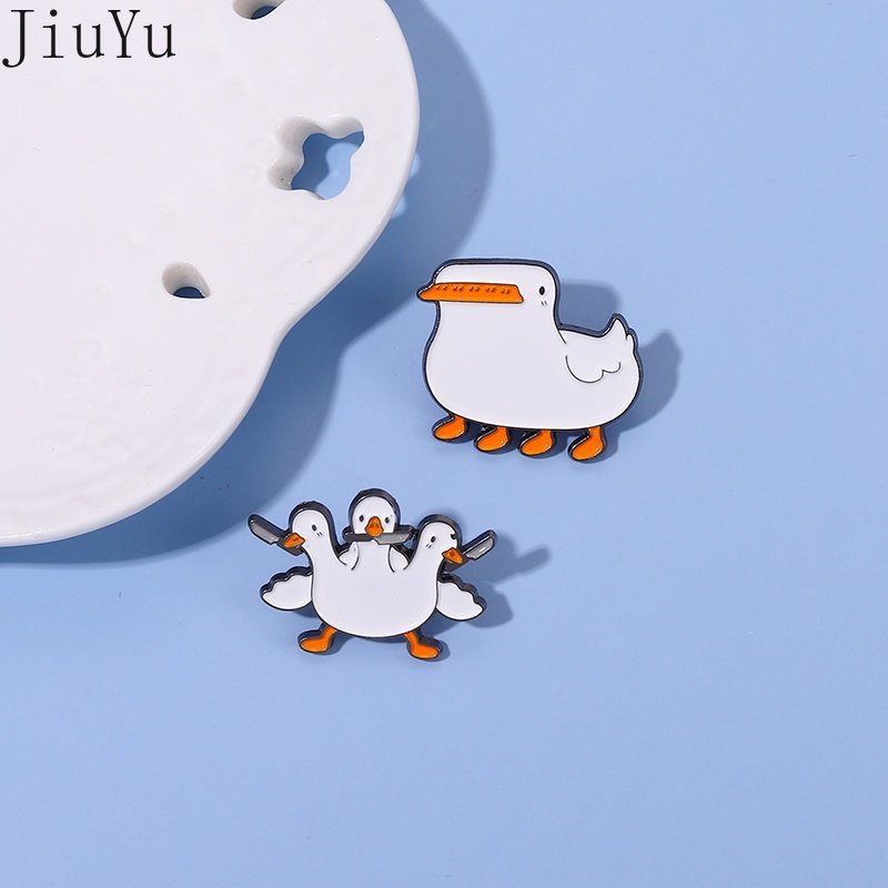 Trâm Cài Áo Hình Chú Vịt Hoạt Hình Đáng Yêu