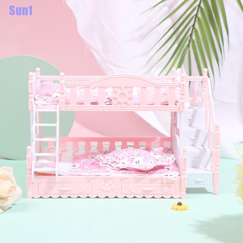 Mô Hình Giường Ngủ Mini Dành Cho Nhà Búp Bê