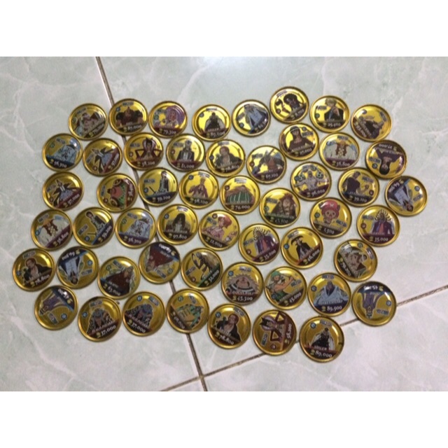 Thẻ thiếc One Piece Pokémon 7 viên ngọc rồng