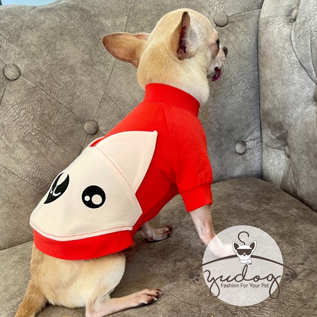 Áo thun tai gấu - áo chó mèo thú cưng yudog