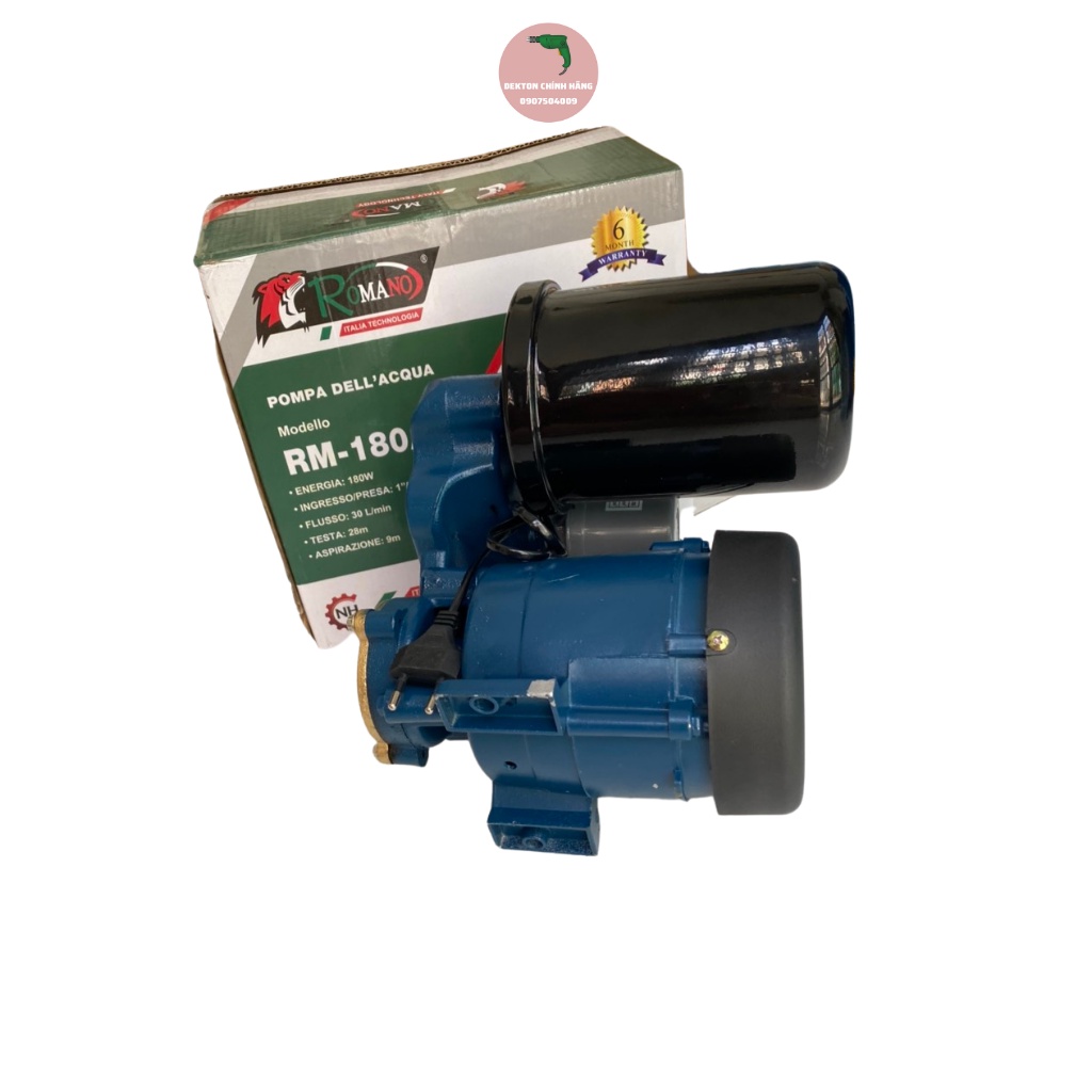 Máy bơm tăng áp Romano 180A, lưu lượng 30L/phút