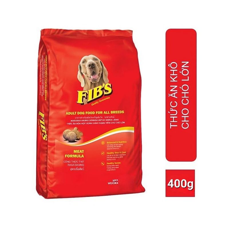 (Hỏa Tốc)Thức ăn cho chó trưởng thành FIB'S 400gr